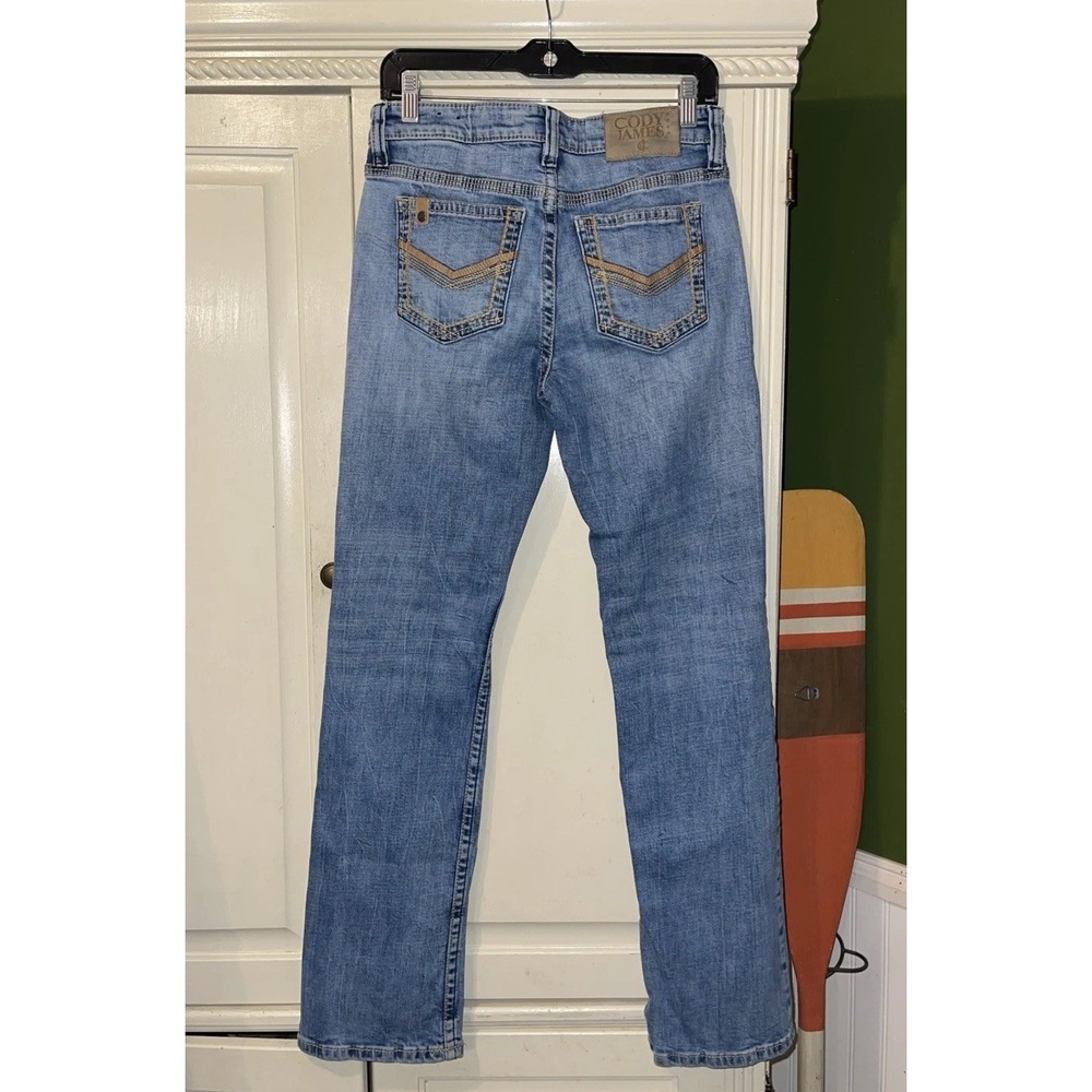 Cody James Core Jeans Men 29x32 Blue Logo Cowboy Ranch Rodeo Western Barn